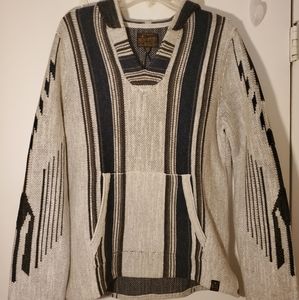 NWT Lucky Brand Mens Knit Hoodie